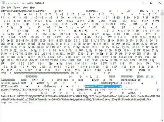The blue part has the username's e-mail address