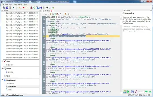 content.opf enumerating chunk size