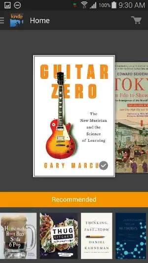 book cover with white