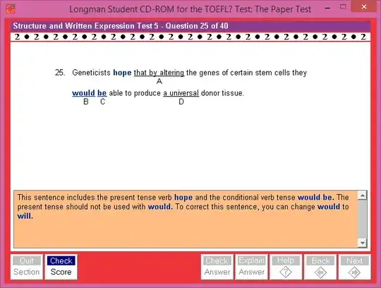 "Geneticists hope that by altering the genes of certain stem cells they would be able to produce a universal donor tissue." This sentence is wrong because this sentence includes the present tense verb hope and the conditional verb tense would be. The present tense should not be used with would. To correct this sentence, you can change would to will.