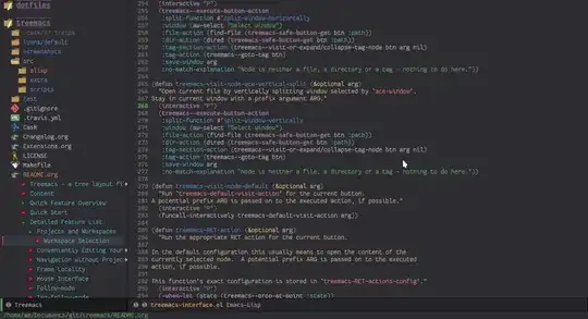 Image of treemacs from Github project