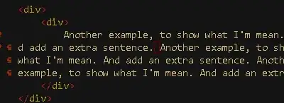Wrapped lines in Emacs