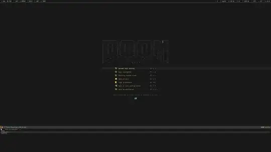 Dialog still visible