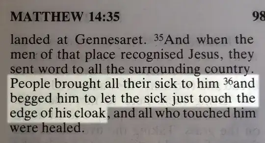 Matthew 14:35, 2011 NIV (US edition)