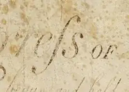 Long S in US Bill of Rights