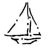 a black and white image