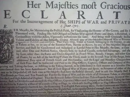 Her Majeſties moſt Gracious DECLARATION for the incouragement...