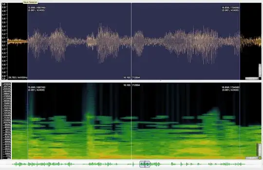 waveform and spectrogram of quote 3