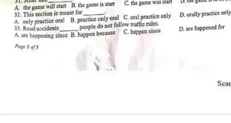 question paper image