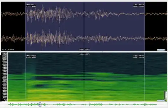 waveform and spectrogram of quote 1