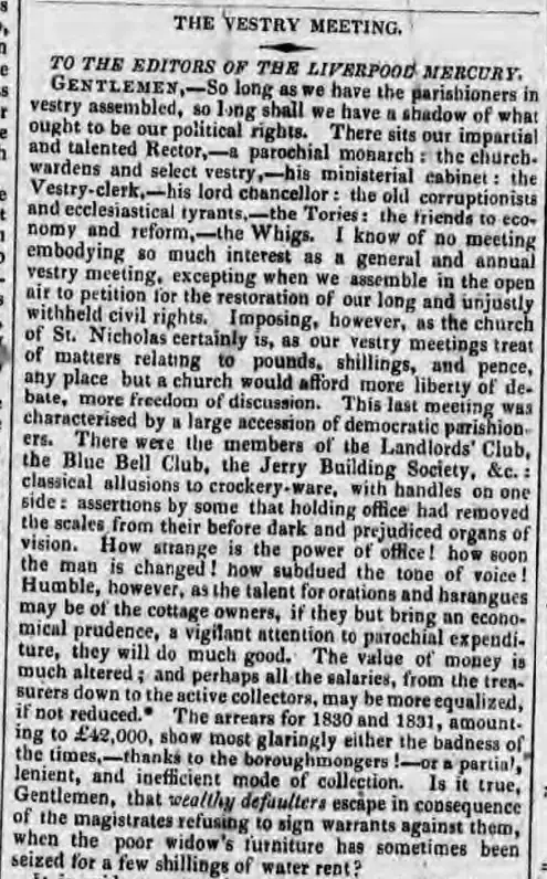 Jerry Building Society part 1, 1832