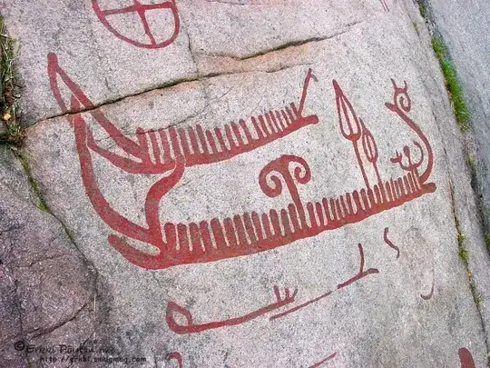 Bohuslän boat petroglyp