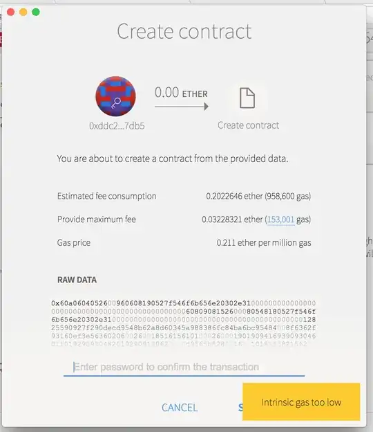 Intrinsic gas too low