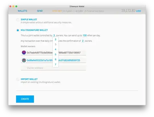 Multisignature contract in Mist