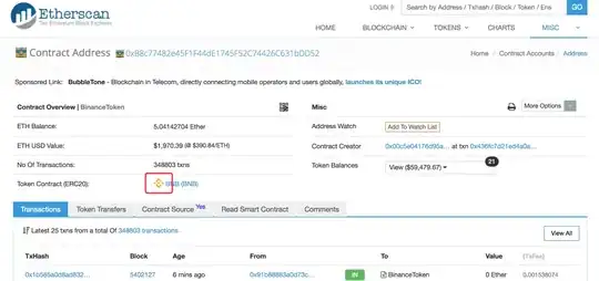 BNB Token Symbol Image Logo