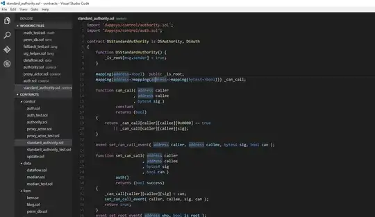 Using visual studio code with solidity
