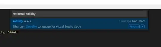 Installing solidity in visual studio code