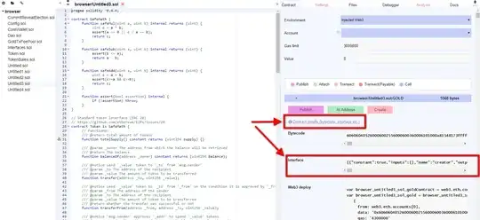 Solidity Browser Json Interface