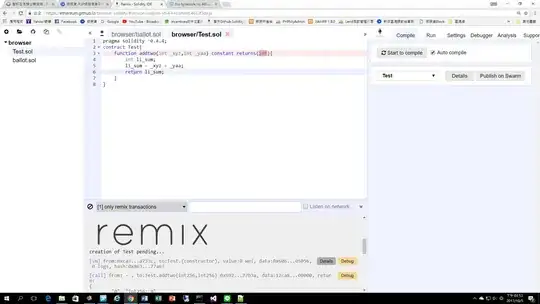 no bytecode/ABI code information