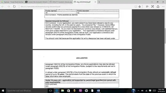 Transcript of General Grounds for Refusal