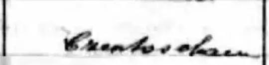 Place of Birth column