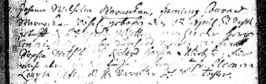 KB 1673-1751 (Kirchenkreis Laatzen-Pattensen / Gestorf), page 209. Entry #7