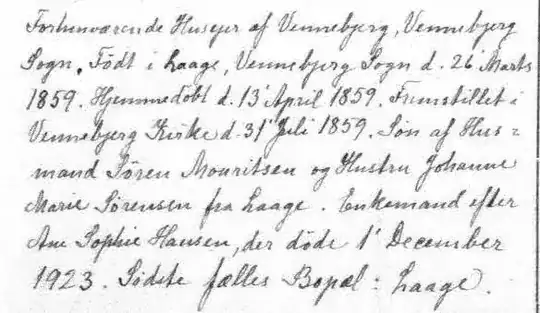 Death Notice for Michael Sorensen