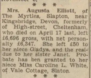 Cheltenham Chronicle October 11, 1947