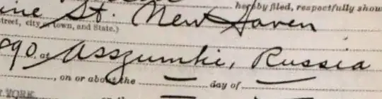 Photo of original document