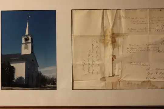 Photo of church and proposal in its entirety