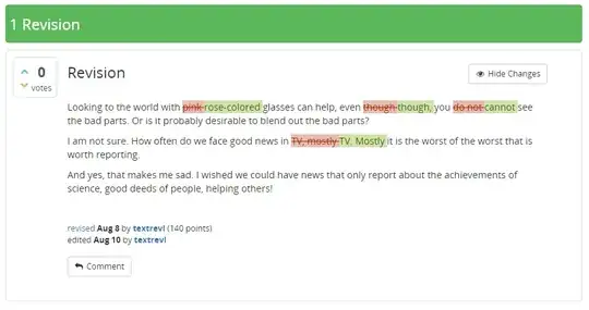 textrevi correction example