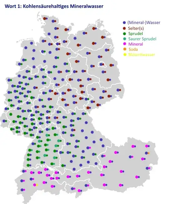 Wort 1: Kohlensäurehaltiges Mineralwasser
