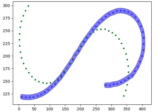 tracks with one track buffered