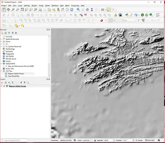Now I can see it, I can zoom in on SW Ireland