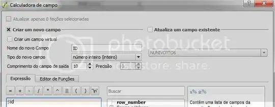 creating an ID attribute on field calculator