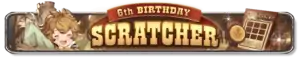 6th Birthday Scratcher