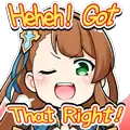 Beatrix Heheh! Got That Right!