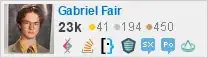 profile for Gabriel Fair on Stack Exchange, a network of free, community-driven Q&A sites