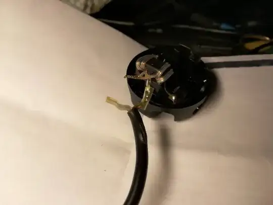 Balun, other side (ignore the broken connection between core and balun)