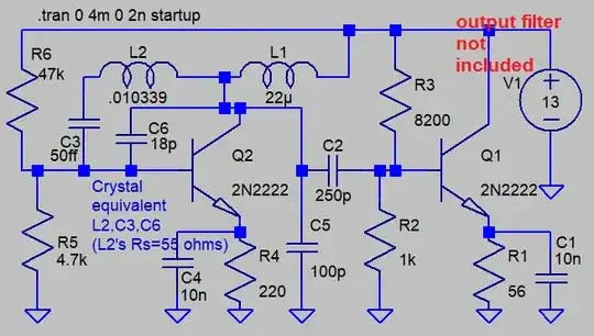 LTspice circuit fragment tuna-tin
