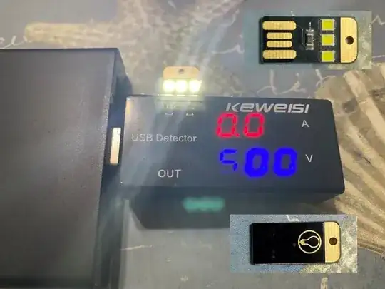 USB PCB LED flashlight