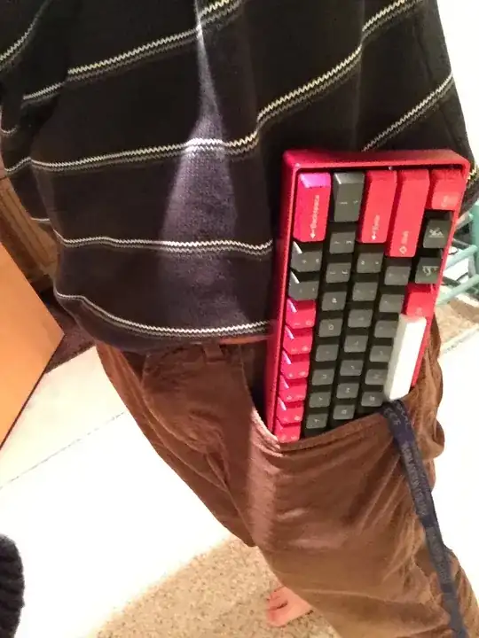 This would've fit much better had I removed my wallet and keys first