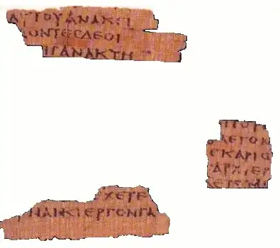 The Magdalen papyrus