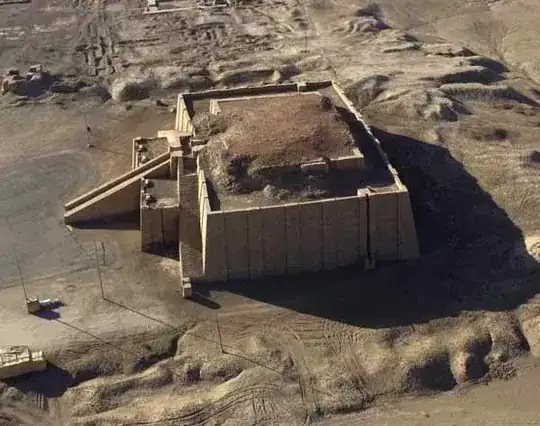 Ziggurat - stepped pyramid