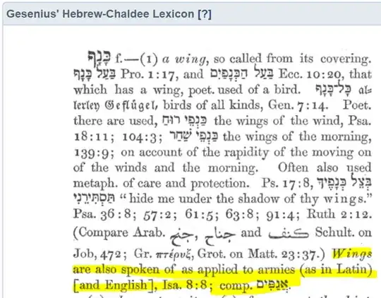 Gesenius - wing