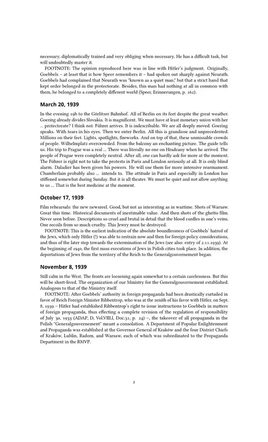 Diary excerpts page 02, 1939