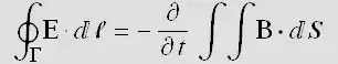 faraday's law in integral form