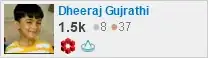 profile for Dheeraj Gujrathi on Stack Exchange, a network of free, community-driven Q&A sites