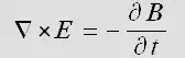 Faraday's law differential form