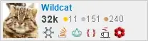 profile for Wildcat on Stack Exchange, a network of free, community-driven Q&A sites